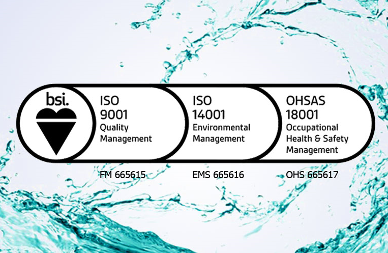 清藍(lán)環(huán)?？萍忌鷳B(tài)獲得ISO9001/ ISO14001/ OHSAS18001標(biāo)準(zhǔn)化管理體系認(rèn)證